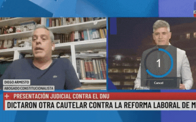 DNU: dictan otra cautelar contra la reforma laboral de Javier Milei