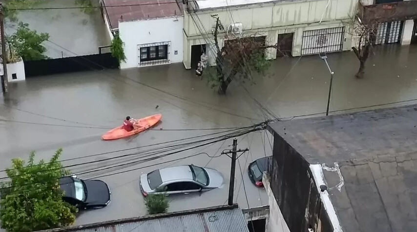 "La peor catástrofe natural": la Ciudad de Corrientes bajo el agua