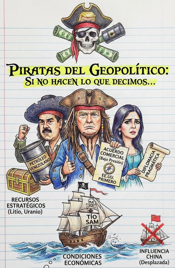 ►Trump exige petróleo a Venezuela y condiciona la relación con China
